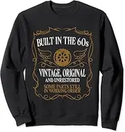 [X.Style] Built in The Sixties 60s Original Unrestored 60th Birthday Sweatshirt ds932