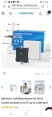 Phonetone P20 Cell Signal Booster