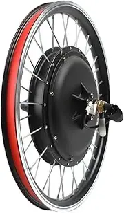 Bike Conversion,Bike Rear Wheel, Ebike Kit,20" Electric Bike Kit,48V 1000W EBike Wheel Kit, Electric Bike Front/Rear Conversion kit Motor E-Bike Conver