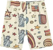 [Caihoyu] Toddler Girls Shorts Comfy Cotton Volleyball Shorts Leggings for Vacation