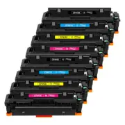 8PK Toner Compatible With HP 410X CF410X MFP M477fnw M477fdn M477fdw Pro M452dw