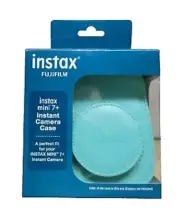 Instax Fujifilm Mini 7+ Instant Seafoam Green Camera Case & Strap [G4]
