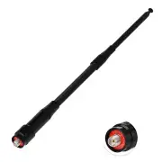UHF VHF Ham Radio Antenna Soft Whip Telescopic for Baofeng UV-5R BF-F8HP 888S