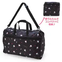 在飛比找樂天市場購物網優惠-真愛日本 kitty 可折疊收納 大旅行袋 兩用 行李袋 旅
