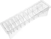 VICASKY Hair Clipper Guard Organizer Box Storage for Combs Versatile Clipper Holder Convenient Display and Easy Access for Barber Supplies