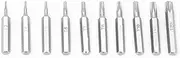 10 Piece Alloy Steel Driver Bits Set T3 T4 T5 T6 T7 T8 T9 T10 T15 T20 4mm Shank for Electronics Phone Repair Tools