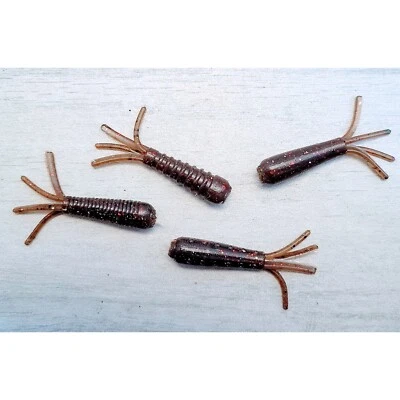 Aluminum fishing soft bait mold - 1.75" x 8 cavities tubes