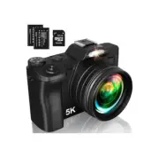 5K Digital Camera for Photography, WiFi Auto Focus Vlogging Video Camera