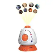 Rocket Return Capsule 3 People Card Set Space Assembly Toy DIY Rocket Spaceship with Light Music Projection Science Education Toy for Ages 7 and Up