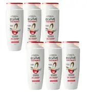 6x L'Oreal Paris Elvive Total Repair 5 Shampoo 300mL
