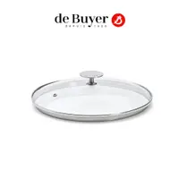 在飛比找PChome24h購物優惠-de Buyer 法國畢耶 不鏽鋼蓋頭耐熱玻璃鍋蓋24cm-