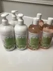 CRABTREE & EVELYN 3 SWEET ALMOND OIL LOTION & 3 BATH GEL- 16.9 OZ SIZES-NEW