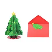 Christmas Pendant Hanging Tree Ornaments Paper Card Meassage Card Paper Card