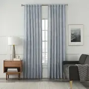 Design Solutions Arden Embroidery 84-Inch Rod Pocket/Back Tab Window Curtain...