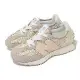 New Balance 休閒鞋 327 中童 寬楦 米白 粉 麂皮 帆布 小朋友 NB PH327FM-W