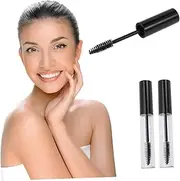 minkissy 4pcs Eyelash Brush Tube Travel Jars Empty Mascara Bottles for Castor Oil Mascara Tube Travel Bottles for Toiletries Perfume Travel Refillable Lip Gloss Tubes Eyelash Cream Bottle