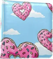 Valentine's Day Peach Love Doughnuts Photo Albums Picture Book For Photos Self Adhesive Pages Bookshelf Photo Albums Family Albums For Photos 6x8