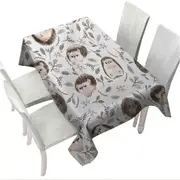 Cute Hedgehog Pattern Tablecloth