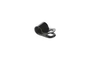 Cabac PCBK-6 | Nylon P Clip 6.3mm Cable Black 100 Pack