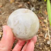 SALE! Moonstone Crystal Sphere 226 grams