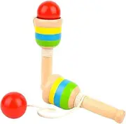 Educational Toys Pack for Boys and Girls Wooden Craft Hand-Eye Coordination Bright Colors Random