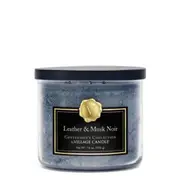 Gentlemans Candle Leather Musk Noir Bowl Candle x 1
