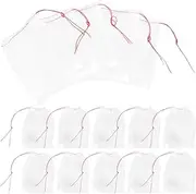 Toyvian 50Pcs Nylon Fruit Protection Bags Durable Garden Netting for Trees Lightweight Breathable for Fruits Vegetables Seeds and Flowers All Season Use