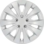 Cartrend 70277 Wheel Trim Set Storm with Chrome Nuts; Set of 4, 35.56 cm (14 inches) - Set of 4