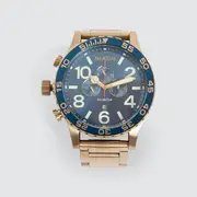 [Nixon] 51-30 Chrono Watch Desert Gold/Arles Blue