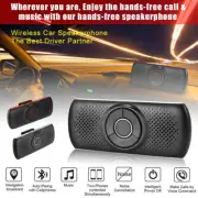 Wireless B-T Hands Free Car Kit Speakerphone Speaker Phone Visor Clip USA