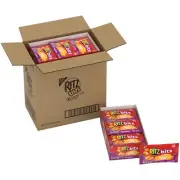 RITZ Bits Cheese Sandwich Crackers 48 Snack Packs 4 Boxes