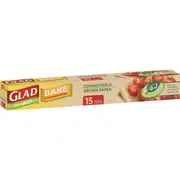 Glad To Be Green Compostable Brown Bake Paper 15m x 30cm each