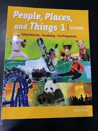 在飛比找Yahoo!奇摩拍賣優惠-People,places, and Things 1 菁英