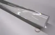Acrylic Extruded Round Rod, Clear 1.750" (1 3/4") Dia x 6 Ft Length, 1 Unit