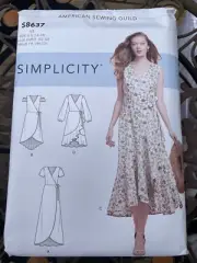 Simplicity Pattern Womens S8637 U5 Sizes 16-24 New