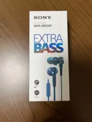 Sony earphones deep bass model MDR-XB55AP with remote control and microphone