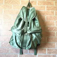 在飛比找Yahoo!奇摩拍賣優惠-PORTER經典綠色後背包(已售出)