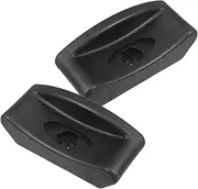 INOOMP 2pcs Dumbbell Rack Saddles Shock Absorbing Base Dampening Storage for Home Gym and Fitness Studio Dumbbell Holder Attachment