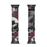 Apple Watch Band – Memento Mori | Soft, Adjustable Elastic Band with Motivati...