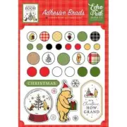 Echo Park Paper "Winnie-the-Pooh Christmas" Adhesive Brads