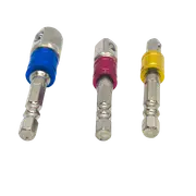 3 piece Adapter Extension Set - 1/4" 3/8" 1/2"