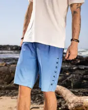 [Rip Curl] Rip Curl Men's Shock Easy Fit Board Shorts in Blue Size Large L Blue