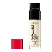 Makeup Infallible Up to 32 Hour Fresh Wear Lightweight Foundation, 390 Snow, ...
