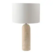 [James Lane] Travis Travertine Table Lamp Natural