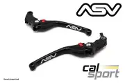 ASV Buell XB12S Lightning 2009-2011 F3 Regular Black Brake and Clutch Levers