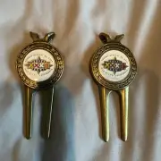Super Bowl XXXII Golf Ball Marker And Divot Tool set of two
