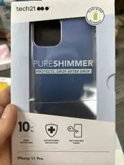 Tech21 Pure Shimmer Phone Case for Apple iPhone 11 Pro NEW IN BOX