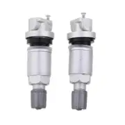 4Pcs Aluminum TPMS Tire Pressure Sensors For Chrysler Dodge Jeep Alloy Tubeless Valve Tire Pressure Monitoring System TPMS Valve-Motor Vehicle Whee...