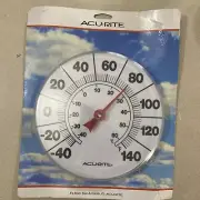 ACURITE 00353A2 Analog Thermometer,8" Dial Size