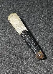 CRYSTAL HEAVEN ORGONITE WAND Selenite & Tourmaline Crystals with Copper, Used as Protection & Healing Crystal